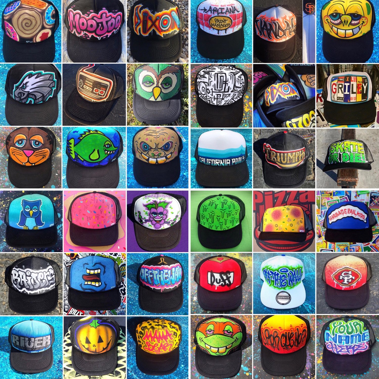 Image of *Custom trucker hats