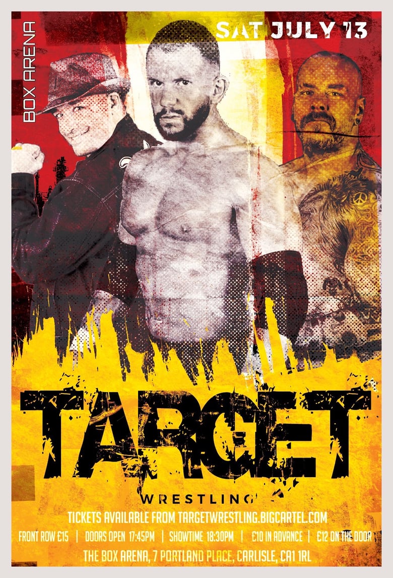 Image of SECOND ROW - Target Wrestling Live in Carlisle - Saturday 13th July