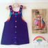Purple Rainbow Button Up Dress Image 2