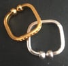 Bague Square Pearl / Square Pearl Ring