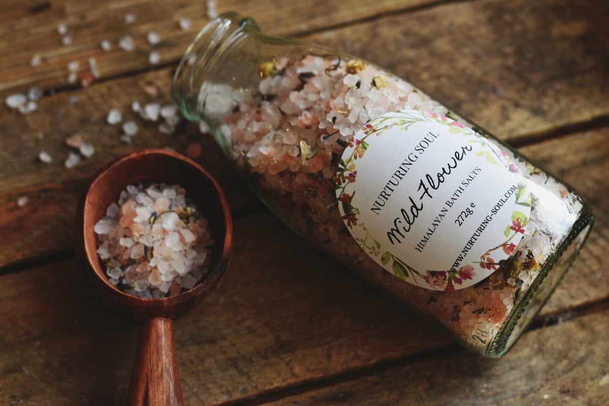 Image of Himalayan Botanical Bath Salts - Wild Flower