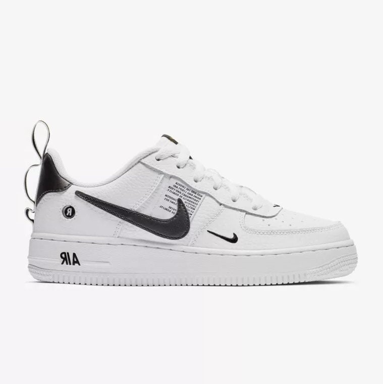 badkicksclub â Nike Air Force 1 Utility White (Grade School / Juniors) air force 1 white junior size 4.5