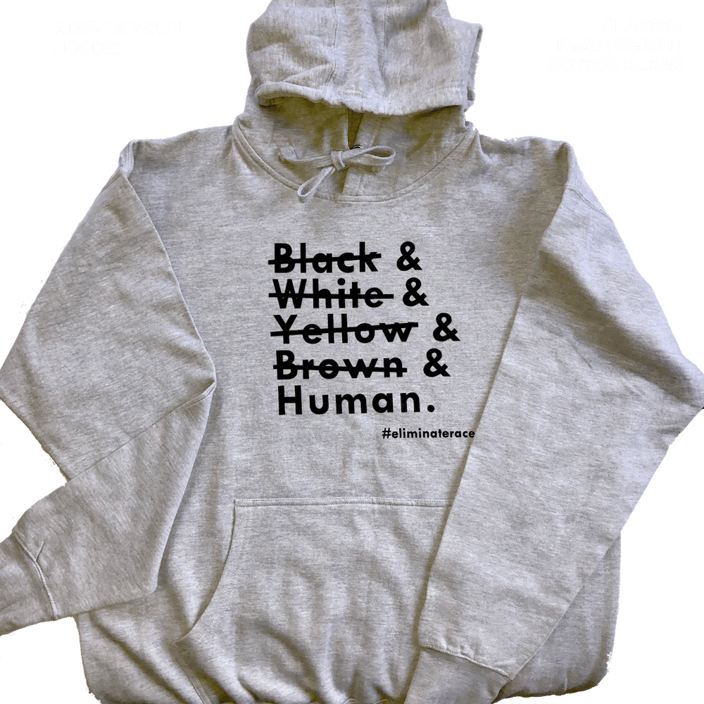 Image of Adult I Am Human Hoodie