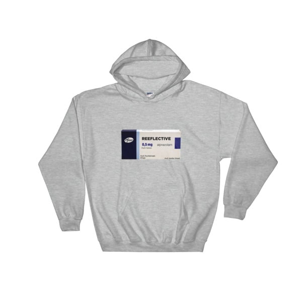 Image of Hoodie Яeeflective Xanax