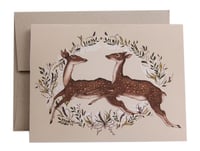 Image 1 of Jumping Deer Card