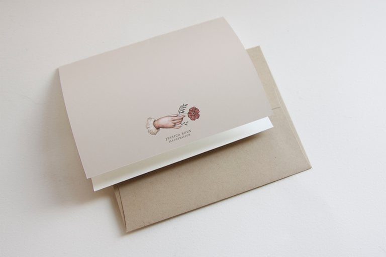 Image of Acorns Greeting Card