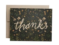 Image 1 of Thanks Greeting Card