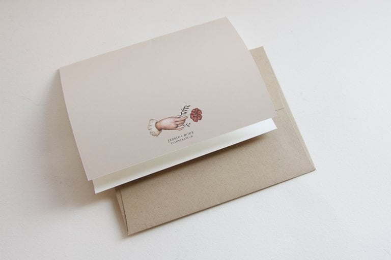Image of Thanks Greeting Card