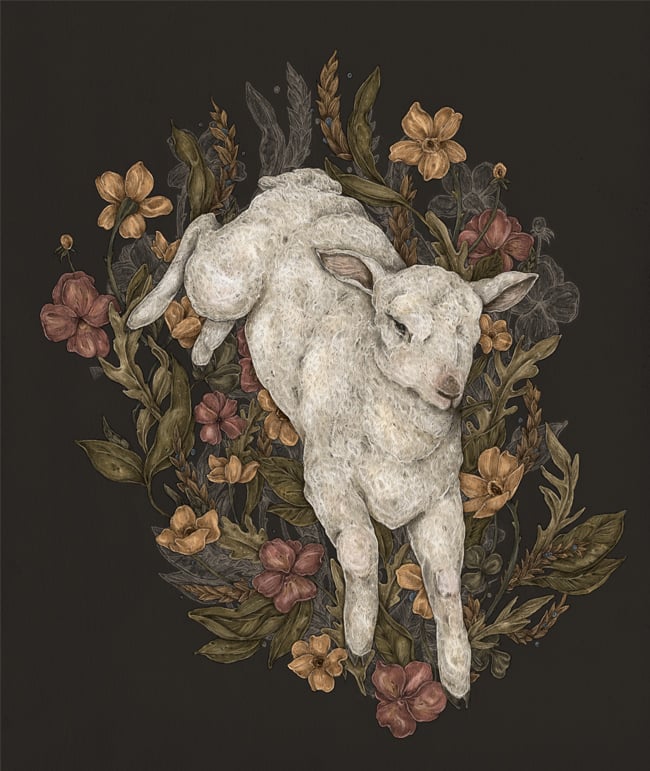 Image of Lamb Print