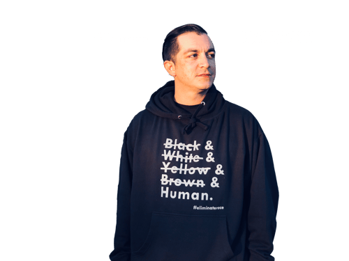 Image of Adult I Am Human Hoodie