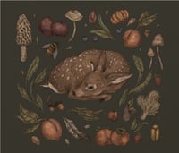 Foraging Fawn Print