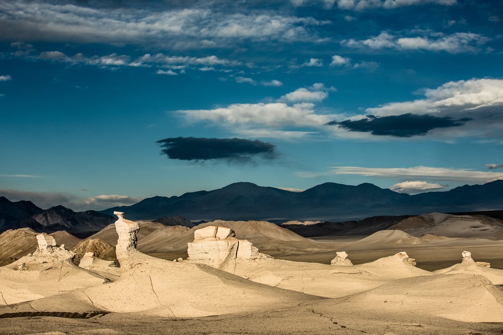 Image of Featured Landscape: PUMICE FIELD VISTA AGAINST VOLCANIC HILLS, NO. 2731