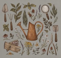 Gardening Print