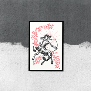 Image of "Sagittarius", 13"x19" Print