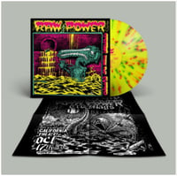 Image 2 of Raw Power - "Screams From The Gutter" LP (Italian Import)