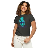 Image 4 of w.a.r. Women’s high-waisted t-shirt