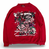 Image 1 of VTG BETTY BOOP RED CREWNECK (XL)