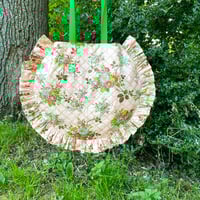 Image 1 of Ruffle-O Tote Vintage Pink Floral