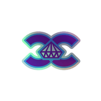 Image 1 of Holographic Double C Apex