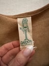 late 1960s  suede fringe lace up vest 