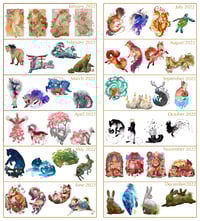 Image 2 of Patreon Stickers 2021/2022/2023