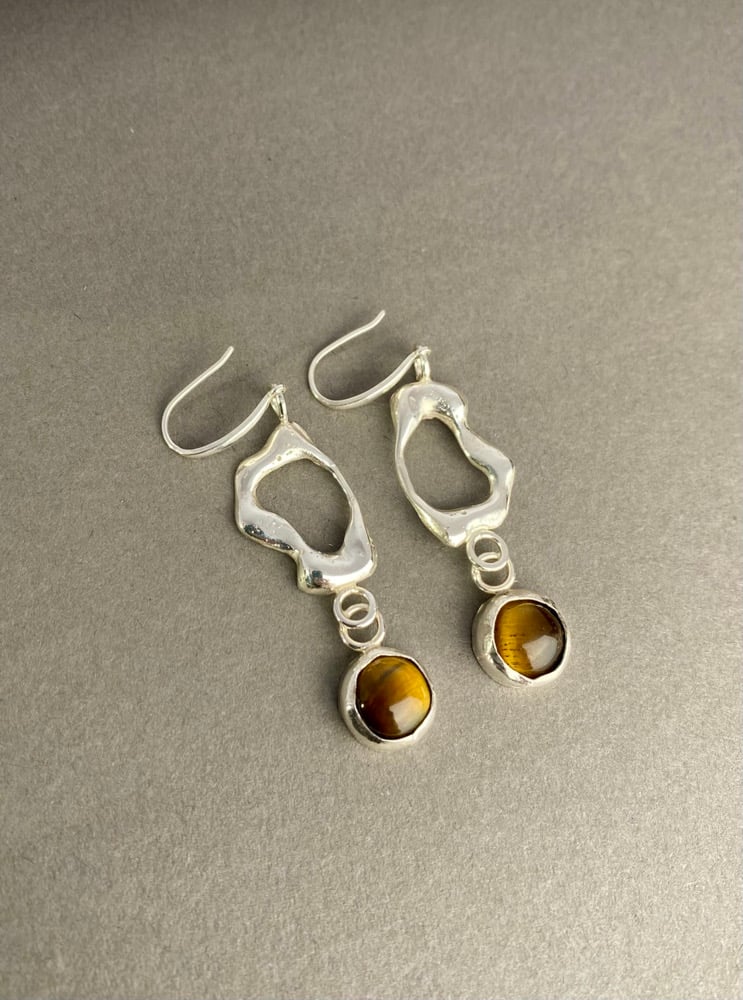 Image of Liquid 'o' earring style