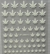 Glow In The Dark Weed Leafs