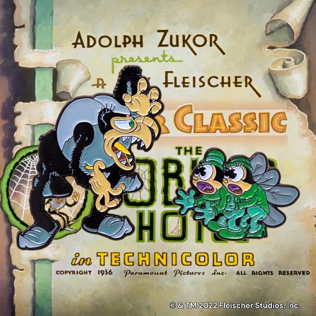 Fleischer Studios Rockin Pins