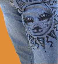 Image 2 of PAINTED JEANZ !!