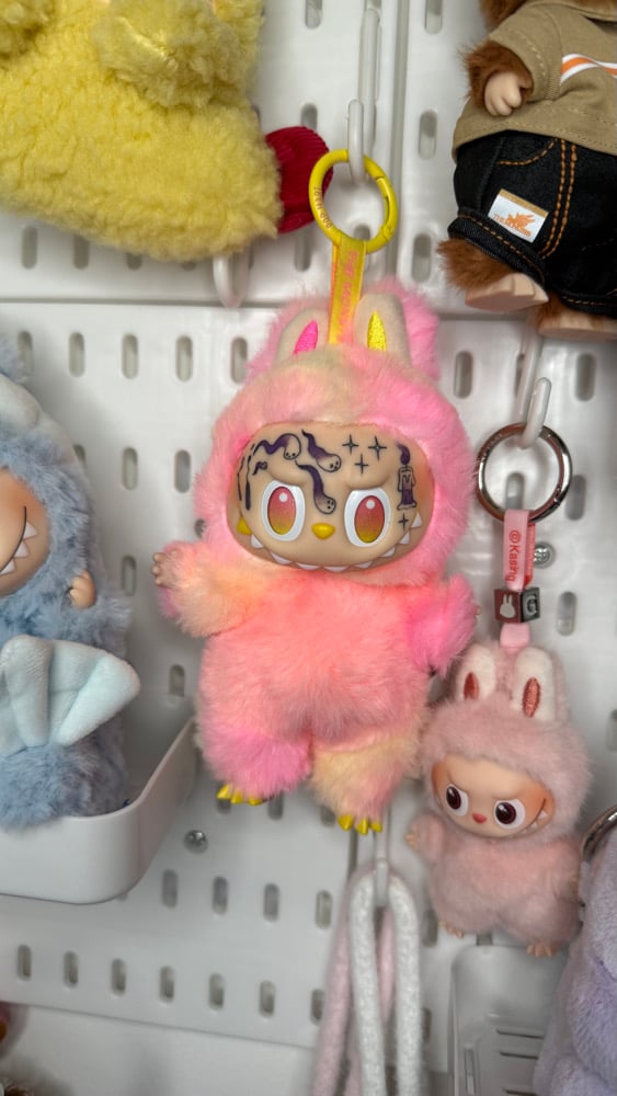 Image of Labubu Big Into Energy Tattoo Custom Witch designs 