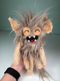 Image 3 of Very Happy Weighted Monster  - Tan Brown