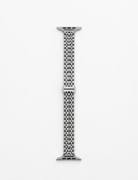Image 2 of Silver Watch Band Compatible with Apple Watch
