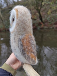 Image 7 of Needle Felted Barn Owl 