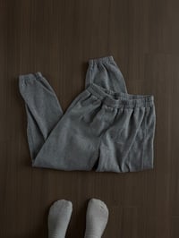 gray sweats (sz med, 3)