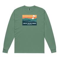 Image 2 of Land of the Sky Garment-dyed Heavyweight Long-sleeve Shirt