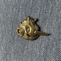 Image 4 of Pinocchio, 3D Moulded Enamel Pin 