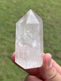 Image 4 of Clear Quartz & Silver Rutile Generator #3026