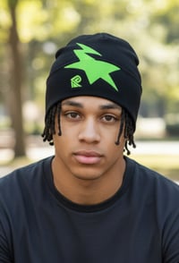 Image 1 of Skull cap glow in the dark