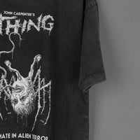 Image 2 of The Thing T-Shirt – John Carpenter Horror Unisex Washed Premium Cotton Tee