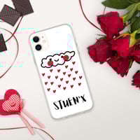 Image 3 of Raining Hearts iPhone Case