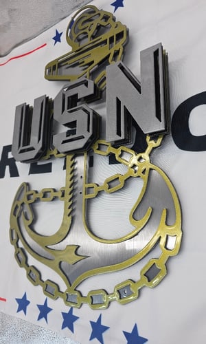 Image of United States Navy Chief Anchors