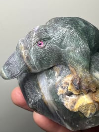 Image 5 of Platypus Fluorite Carving #2919