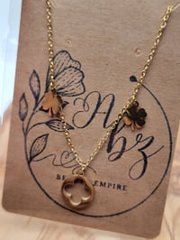 Image 4 of lucky clover necklace