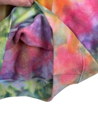 Image 6 of M Adult Crew Sweatshirt in Euphoia Spiral Ice Dye