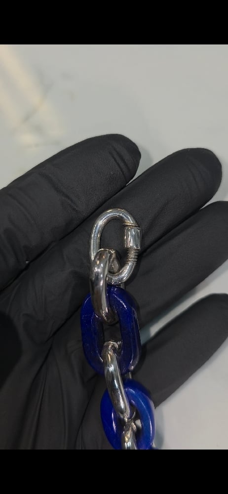 Image of Lapis Link Bracelet 