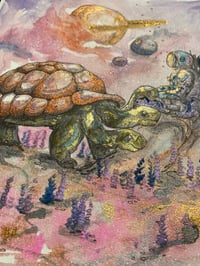 Image 2 of Astronaute et Tortue 