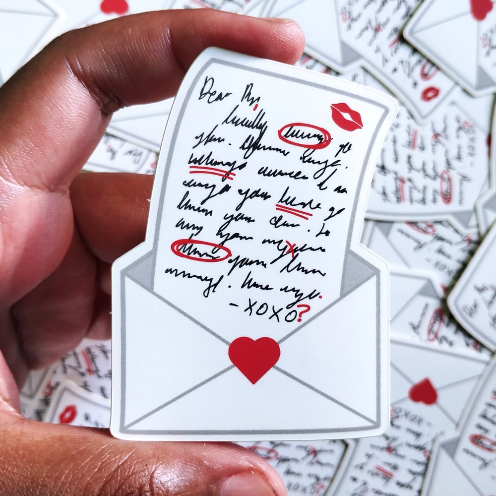 Image of return to sender vinyl sticker