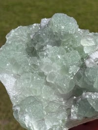 Image 5 of Frosty Green Fluorite Crystal Specimen #2317
