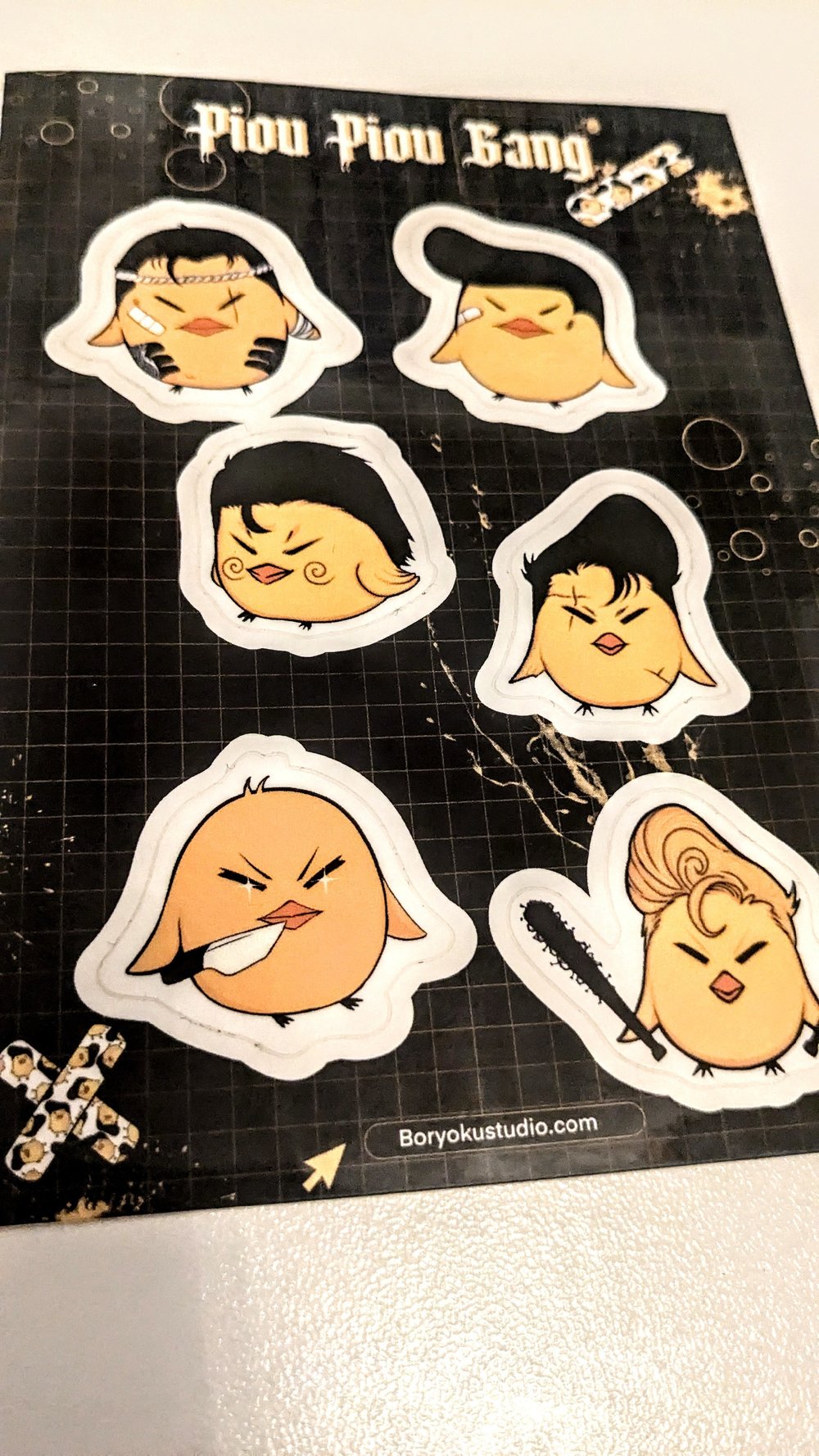 PIOU PIOU GANG STICKERS 