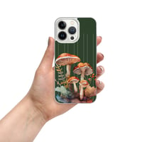 Image 22 of Colorful Mushroom Watercolor Mycology Nature Whimsical Clear Case for iPhone®